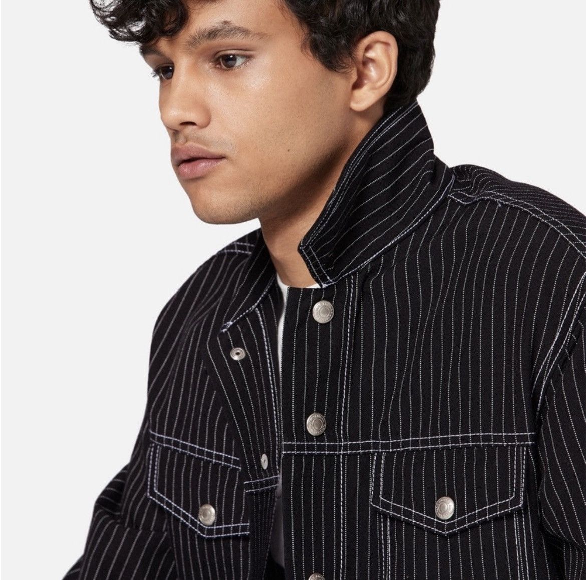 AMI Ami Paris by Alexandre Mattiusse Pinstripe Jacket Size US M / EU 48-50 / 2 - 3 Thumbnail