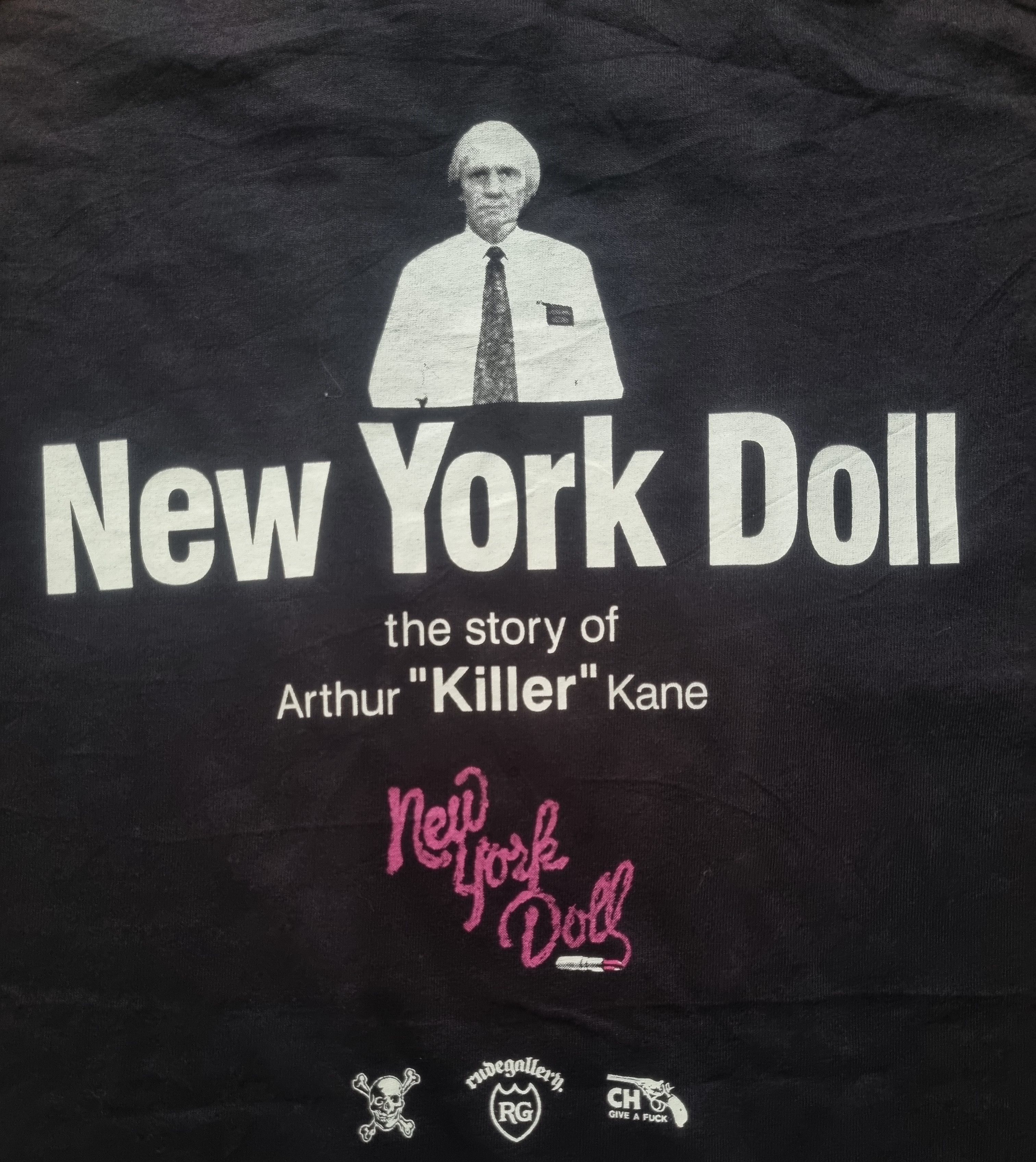 Band Tees Vintage New York Doll T Shirt Size US S / EU 44-46 / 1 - 14 Thumbnail