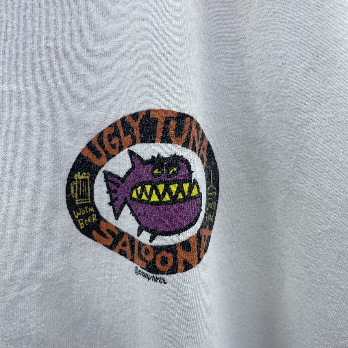 Hot Tuna × Vintage Vintage 1990s Ugly Tuna Surf T Shirt Hot & Tuna Size US L / EU 52-54 / 3 - 7 Thumbnail
