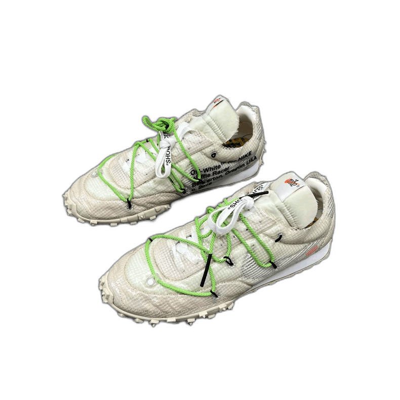 Off-White x Nike Waffle Racer Sneakers