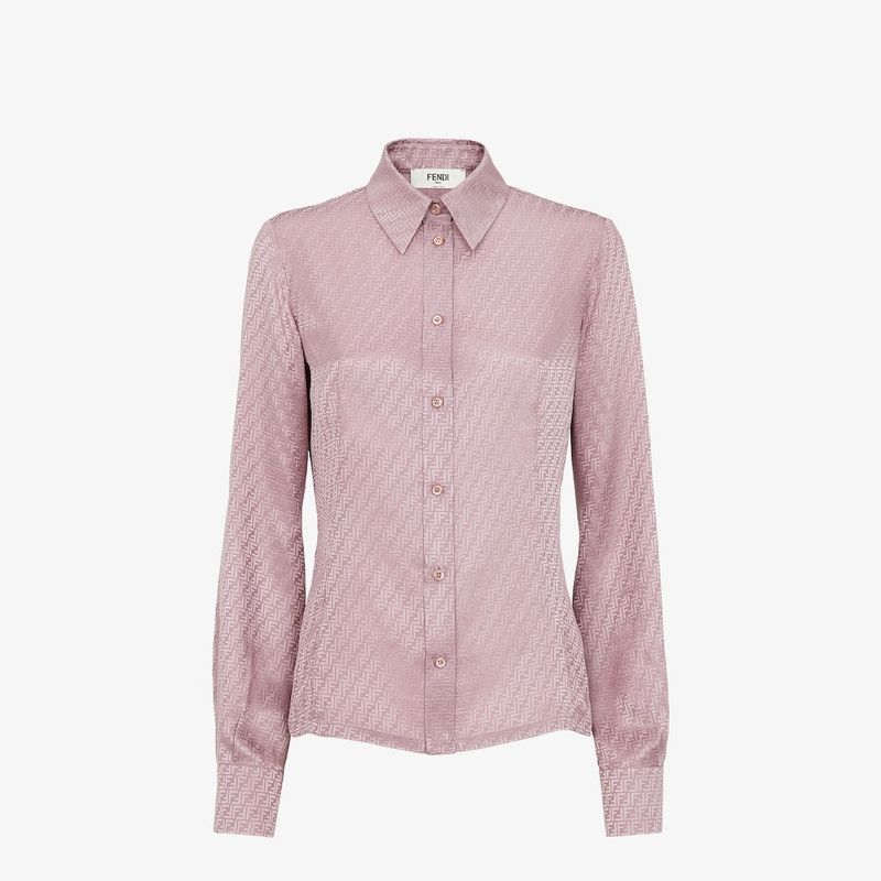Fendi o1loc1c0426 Shirt in Pink Size L / US 10 / IT 46 - 1 Thumbnail