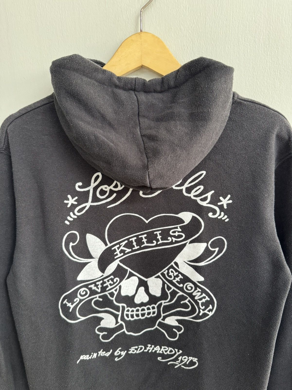 Ed Hardy ED HARDY LOVE KILL SLOWLY HOODIE Size US M / EU 48-50 / 2 - 2 Thumbnail