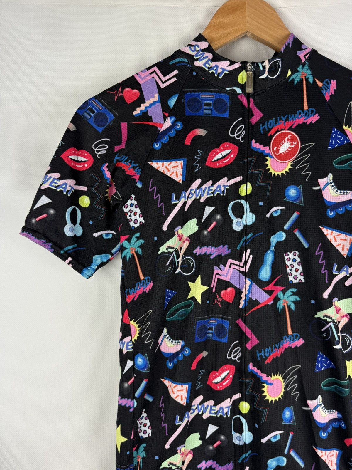 Rapha Castelli LA Sweat Overprinted MulticolorFull Zip Jersey Size US M / EU 48-50 / 2 - 4 Thumbnail