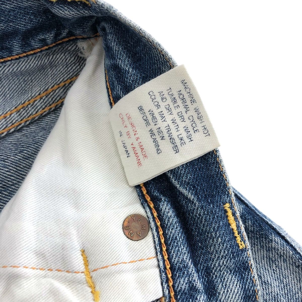 Evisu Vintage Evisu Japan Selvedge Distressed Faded Denim Pants Size US 28 / EU 44 - 7 Thumbnail