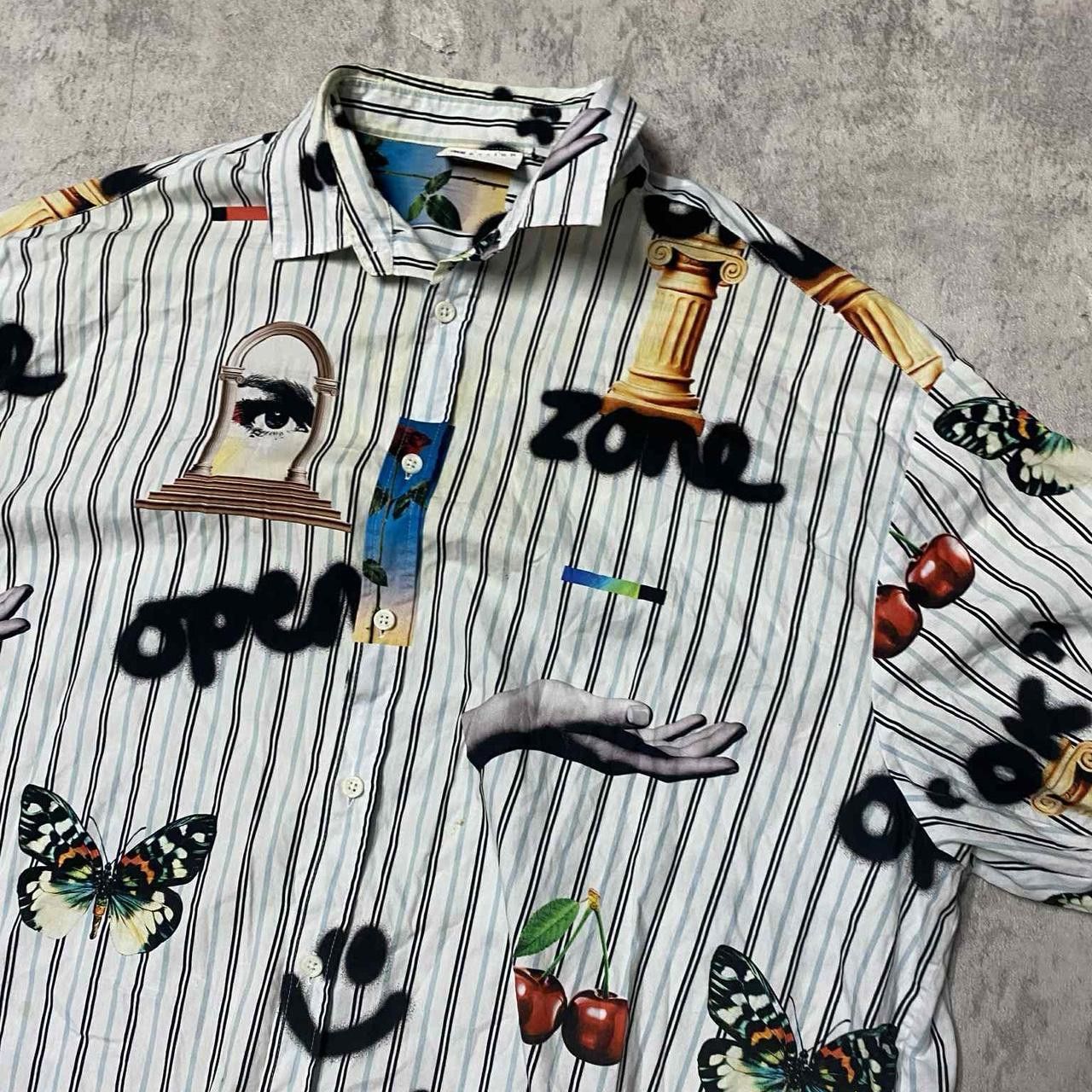 Other Oversized multi-coloured cotton button-up shirt Size US L / EU 52-54 / 3 - 2 Thumbnail