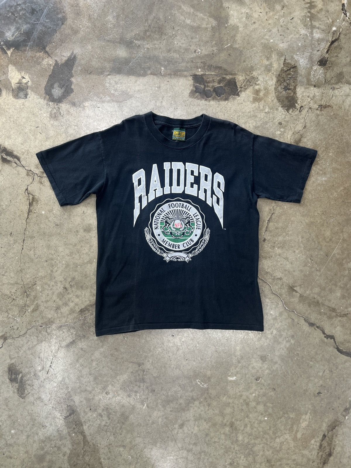 NFL Vintage 90s NFL Raiders Crest Member Club Tee Large Size US L / EU 52-54 / 3 - 2 Thumbnail