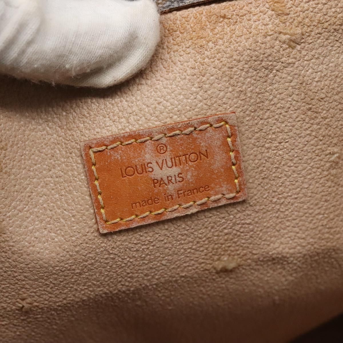 Louis Vuitton LOUIS VUITTON Monogram Sac Plat Hand Bag M51140 Size ONE SIZE - 10 Thumbnail