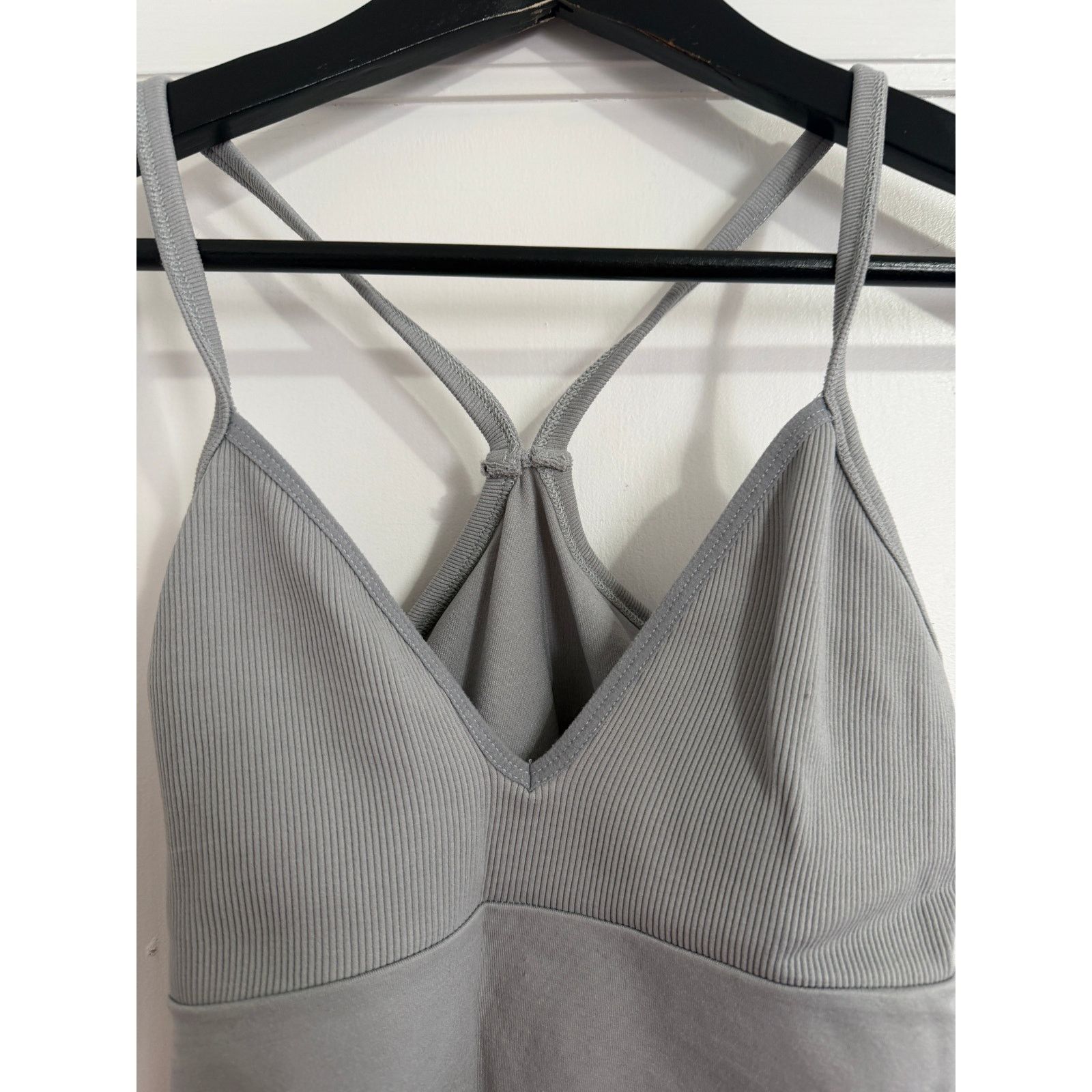 Anthropologie Anthropologie Gray Tank/Bralette Size S/M Size S / US 4 / IT 40 - 2 Thumbnail