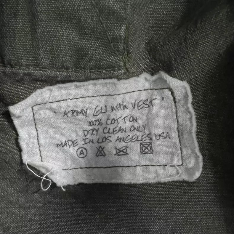 Greg Lauren Greg Lauren Two old and fake military green jackets Size US M / EU 48-50 / 2 - 4 Thumbnail