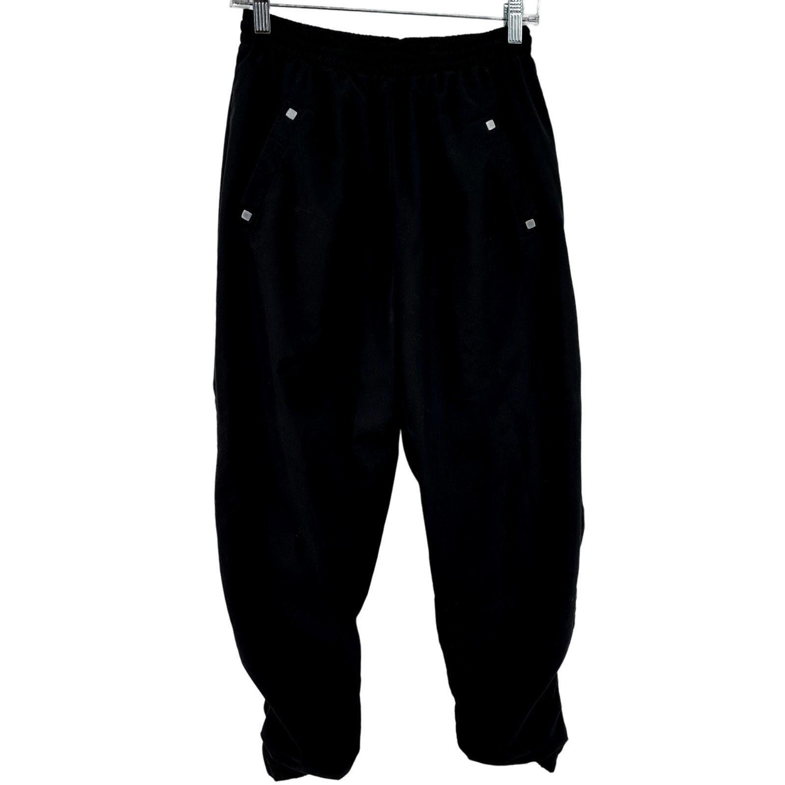 Jamie Sadock Jogger Ankle Pants Tapered Ankle Zip Black M