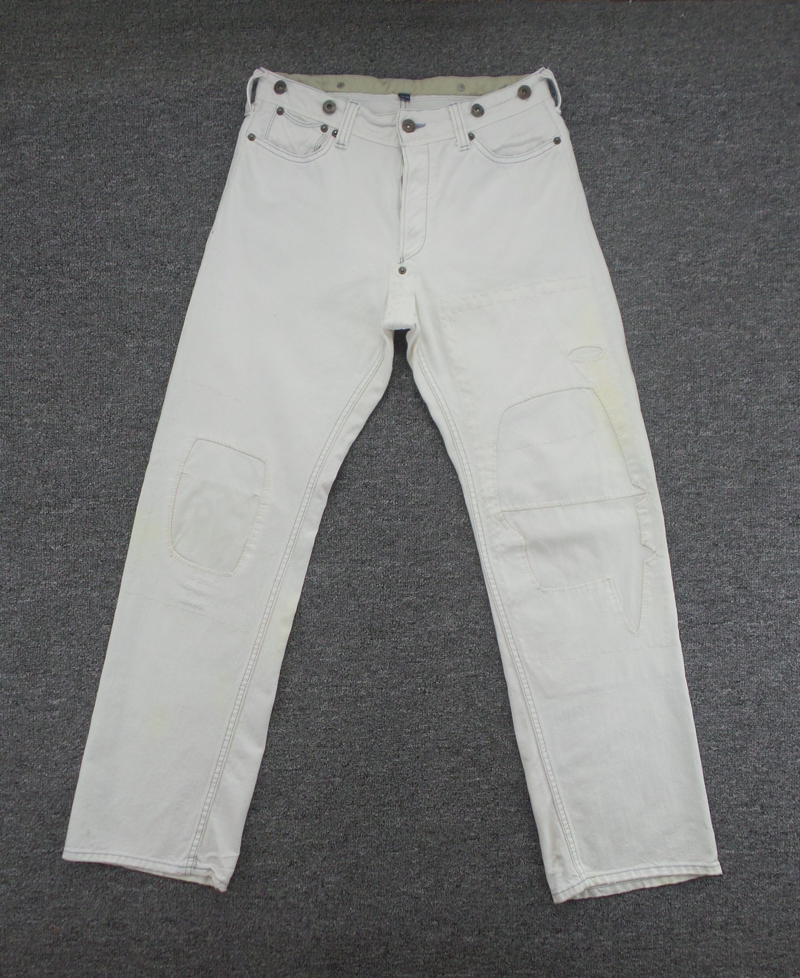Polo Ralph Lauren × Ralph Lauren Ralph Lauren 'Maritime US Sailor' Buckle Back Jeans W29xL40 Size US 30 / EU 46 - 1 Thumbnail