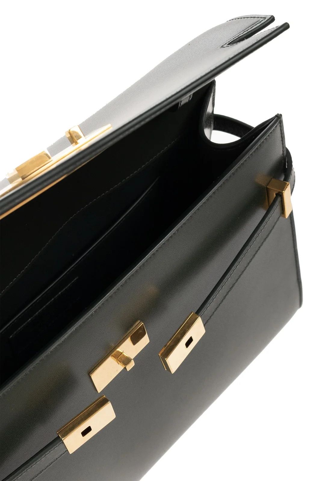 Saint Laurent Paris o1tp1o1224 Size: OS/Manhattan Shoulder Bag in Black Size ONE SIZE - 4 Thumbnail