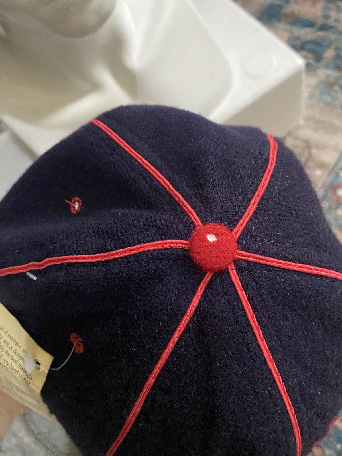 🔥RARE🔥 Vintage Ebbets Field KC Monarch Wool Hat Buck O'neill