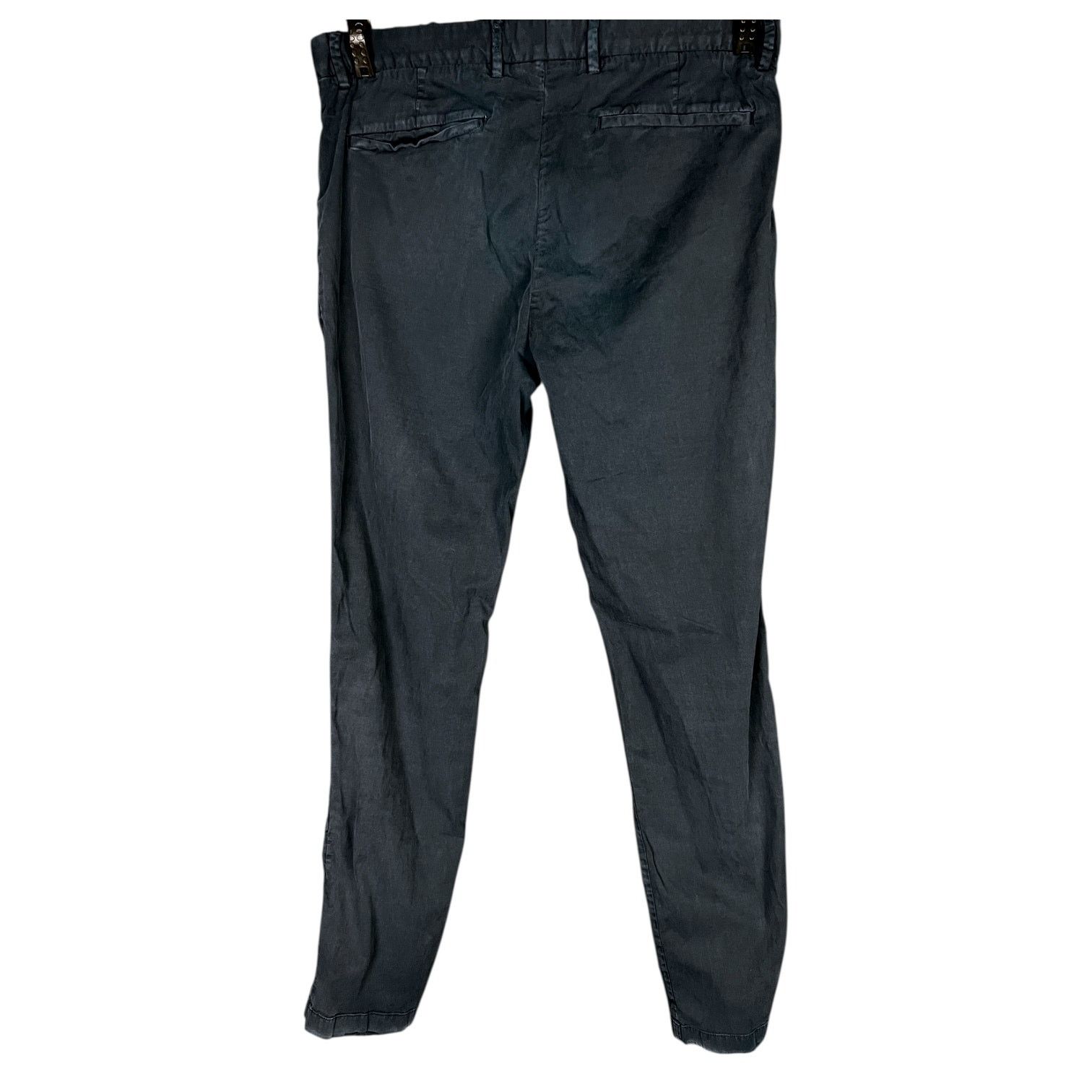 Theory Men's Theory Navy Blue Cotton Khakis Pants Trousers - 34 Size US 34 / EU 50 - 5 Thumbnail