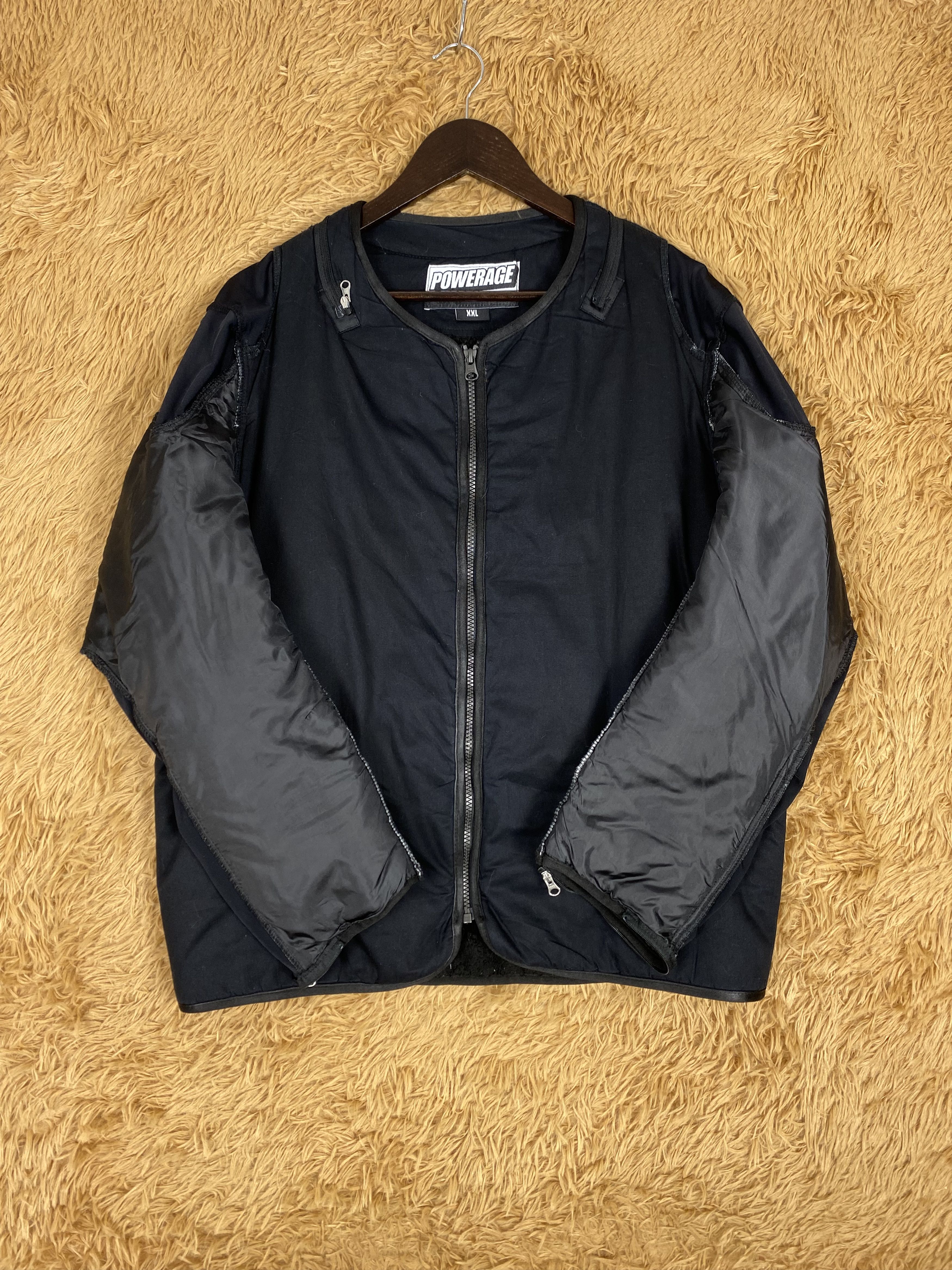 Japanese Brand × Vintage Vintage Powerage Fleece Lining Jacket Size US XXL / EU 58 / 5 - 3 Thumbnail