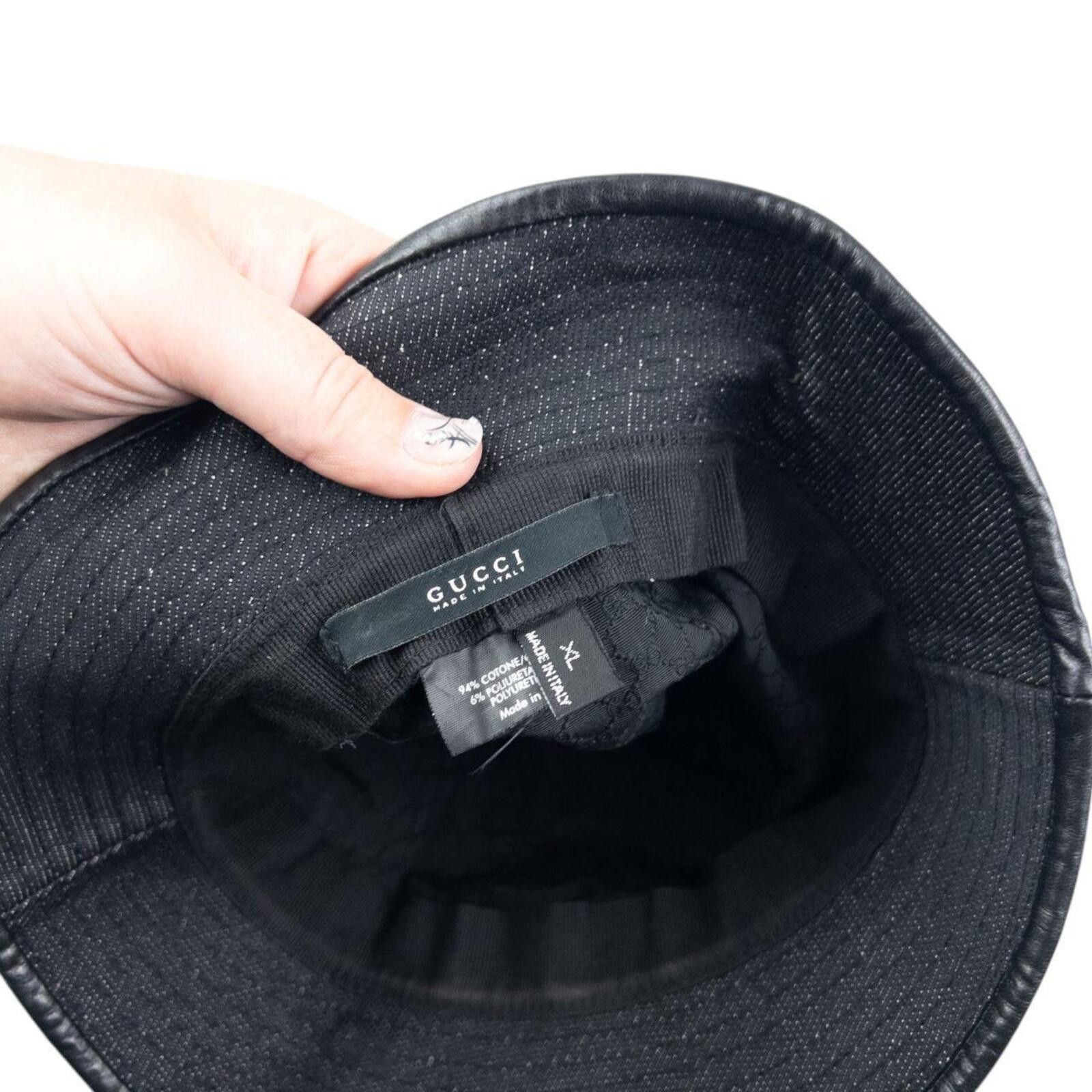 Gucci Vintage 2000s Gucci Bucket Hat Size XL Size ONE SIZE - 6 Thumbnail