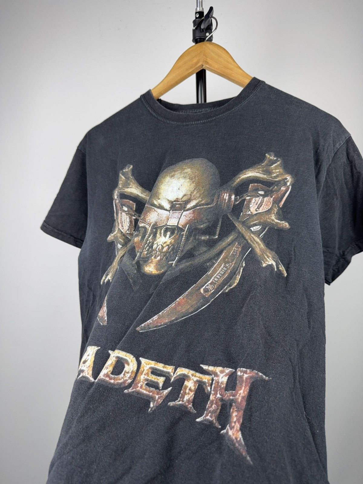 Band Tees 00s Megadeth Skull Graphic Vintage Metal Band T-Shirt Size US M / EU 48-50 / 2 - 5 Thumbnail