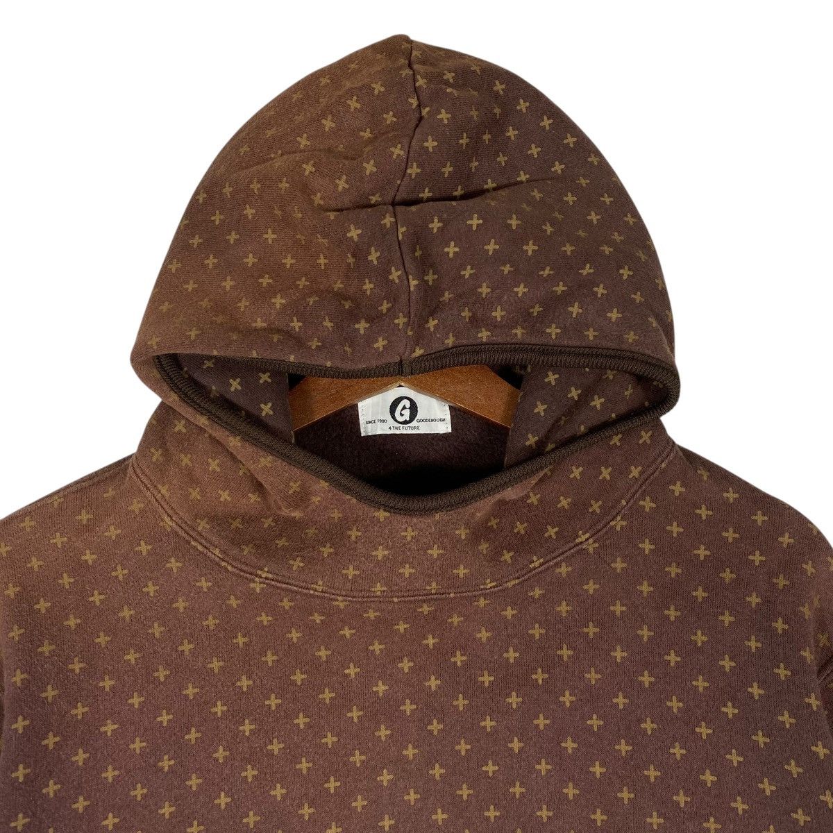 GOODENOUGH Vintage Goodenought Full Print Sun Faded Hoodie Size US L / EU 52-54 / 3 - 5 Thumbnail