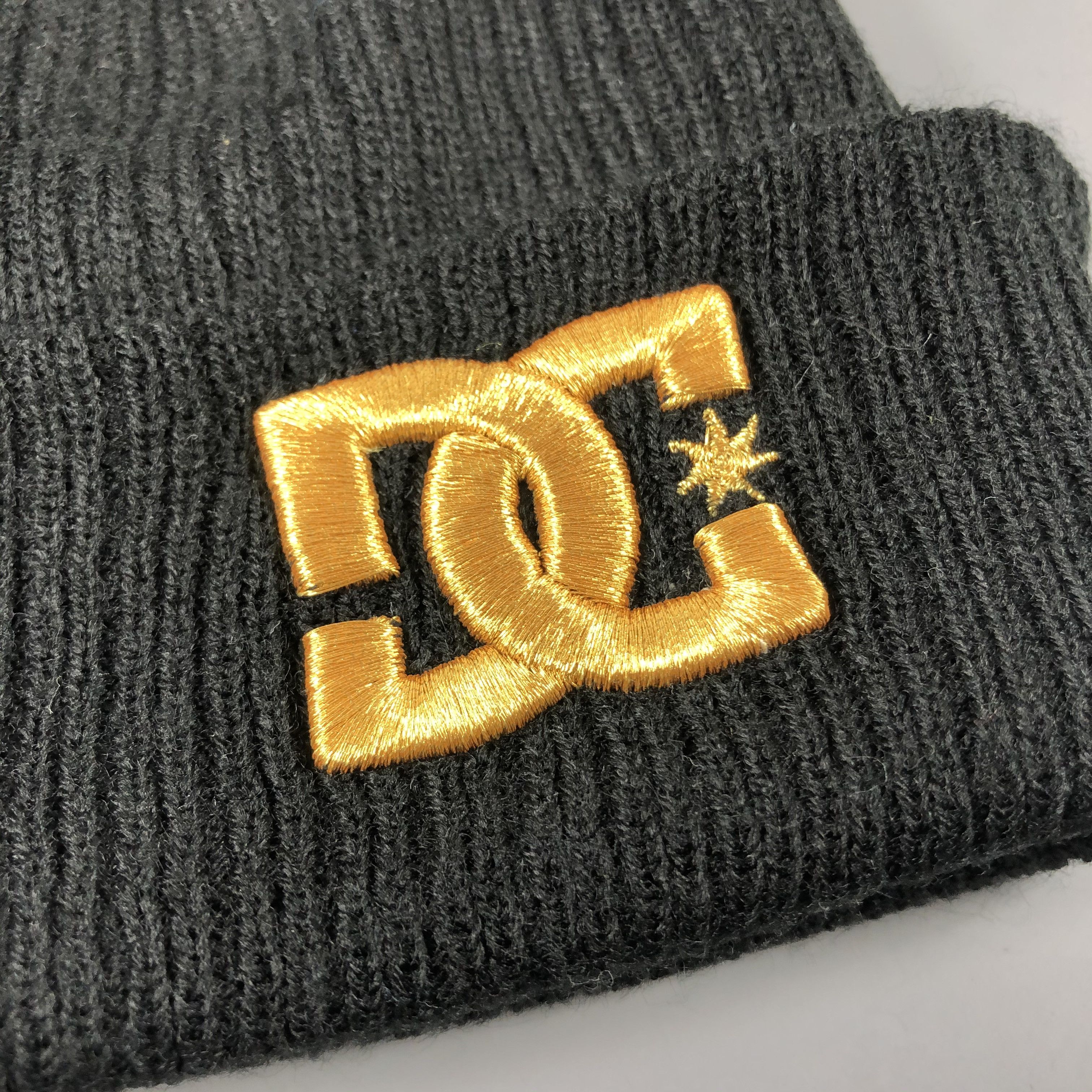 DC × Vintage Dc Skateboard Beanie Snow Hat Snow Cap -D1282 Size ONE SIZE - 5 Thumbnail