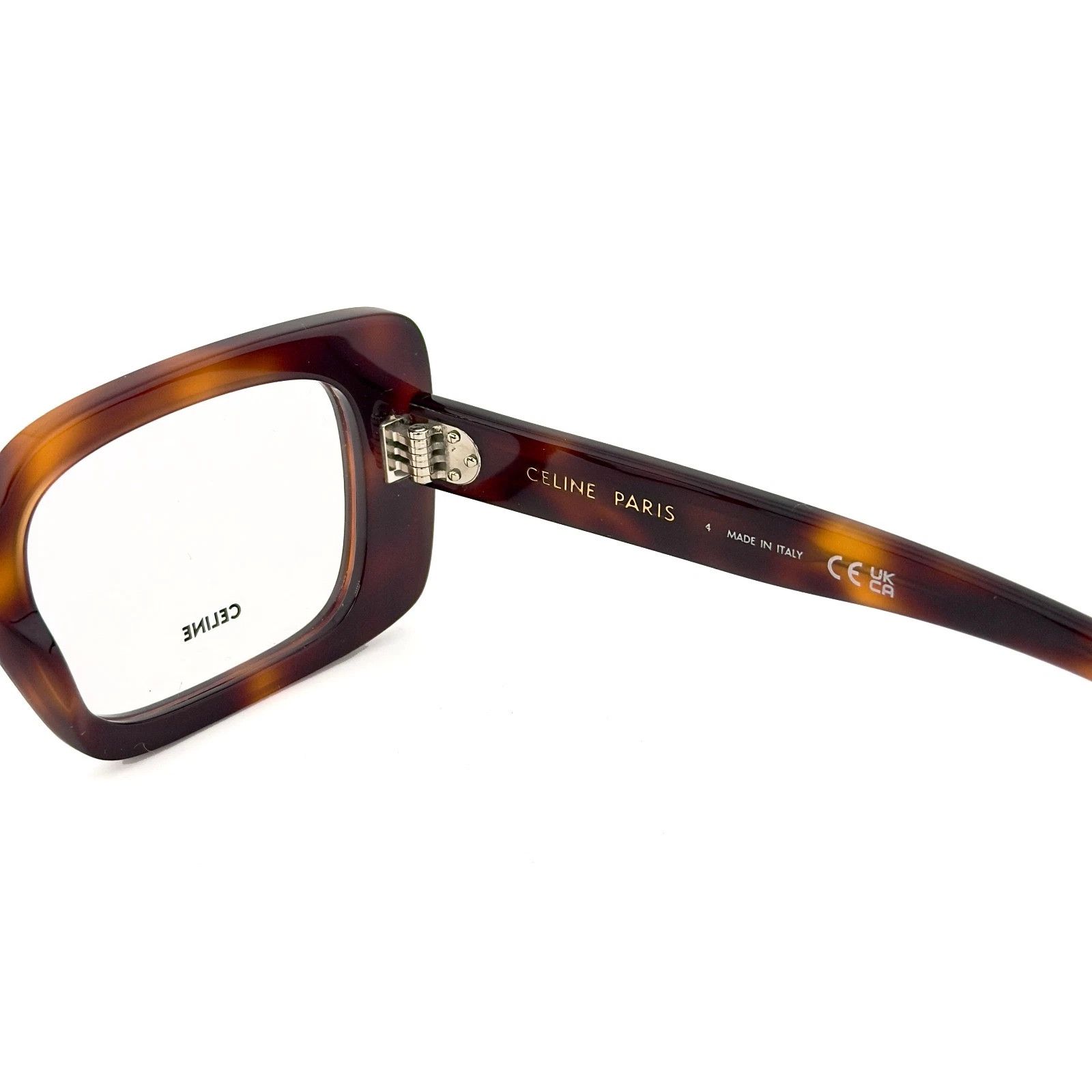 Celine CELINE 50163 BOLD 3 Dots Brown Optical Eyeglass CL50163I 053 Size ONE SIZE - 6 Thumbnail