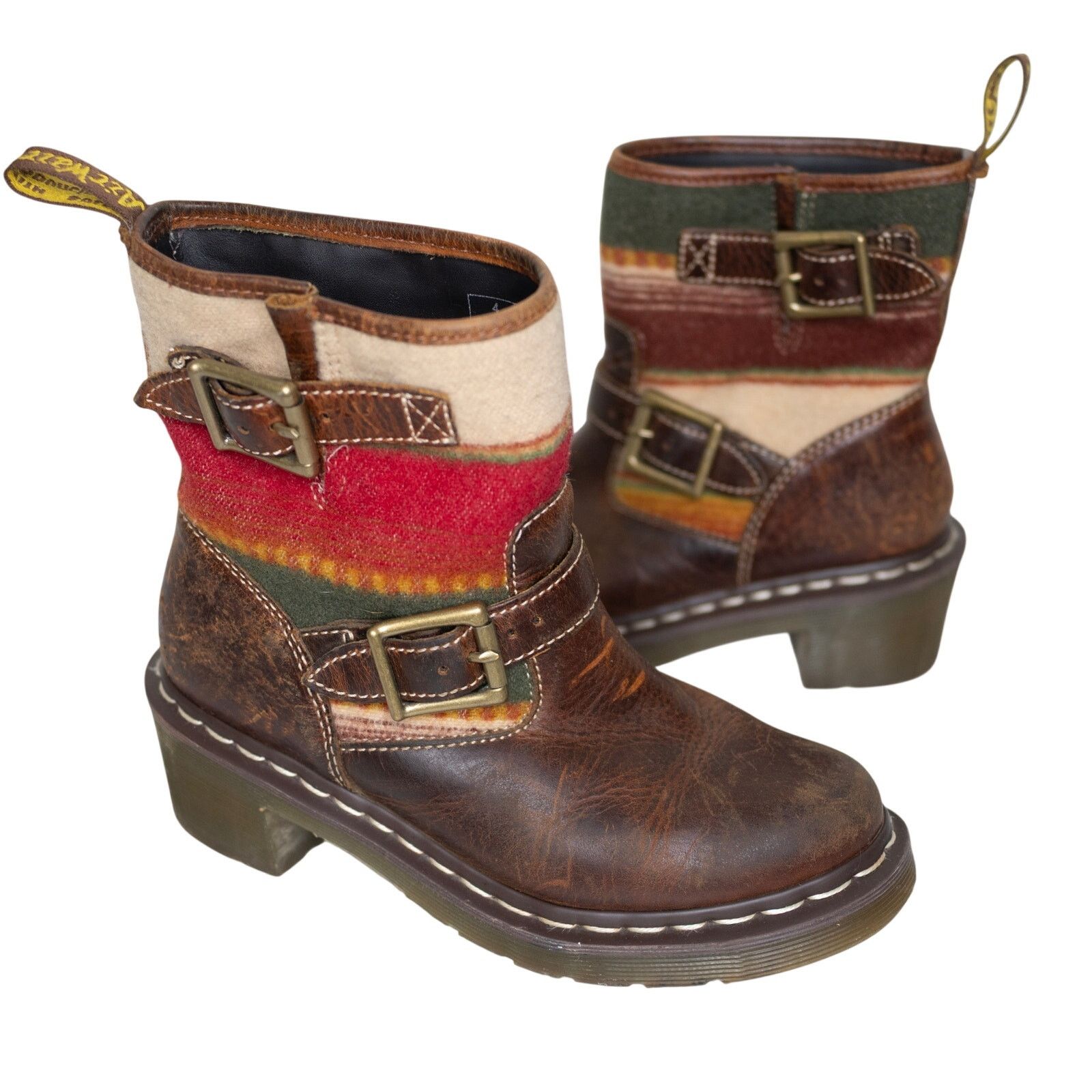 Dr. Martens × Pendleton Dr. Martens X Pendleton Biker Boot Santa Fe Stripes Size US 6 / IT 36 - 1 Thumbnail