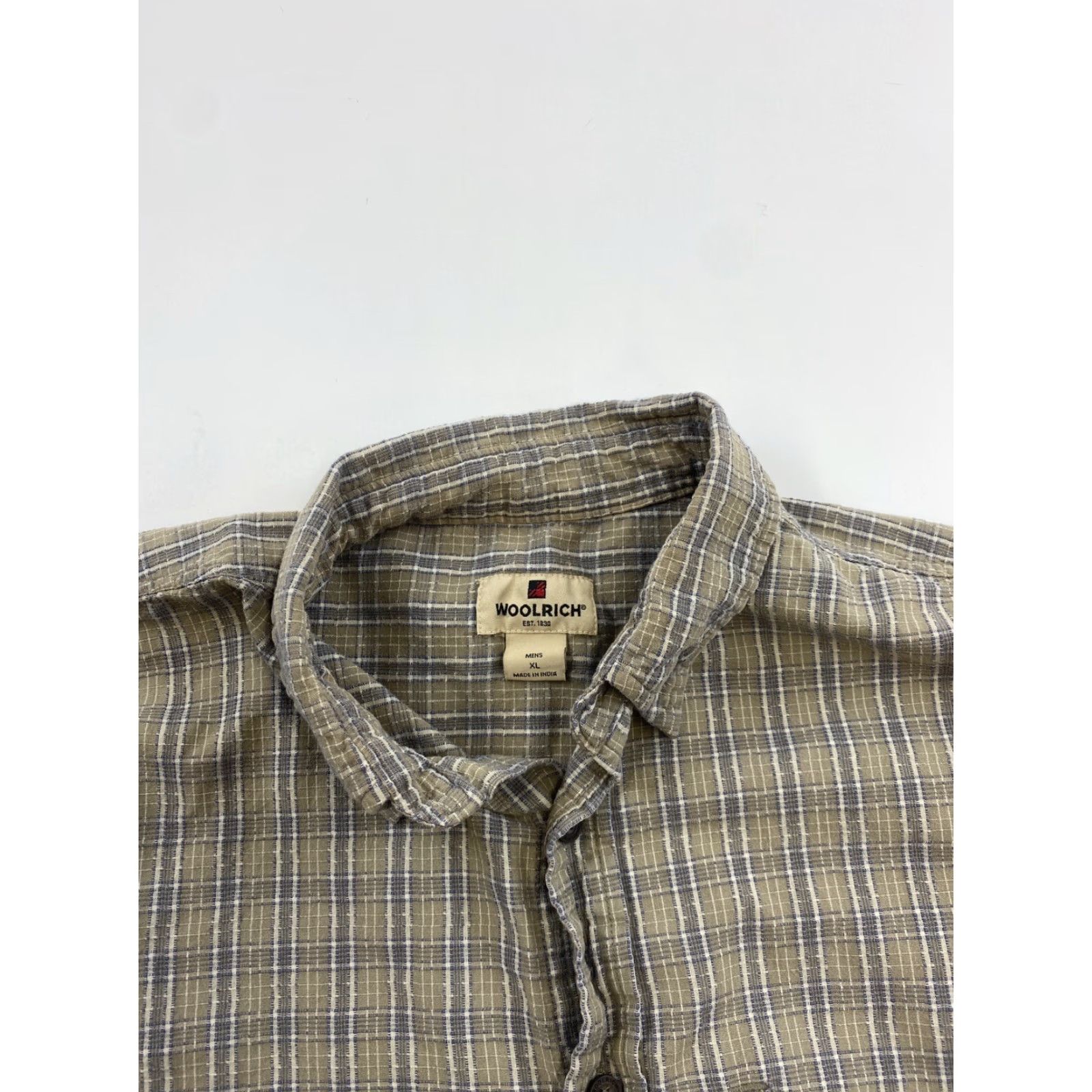 Vintage Woolrich Button-Up Shirt Mens XL Plaid Shortsleeve Size US XL / EU 56 / 4 - 2 Thumbnail