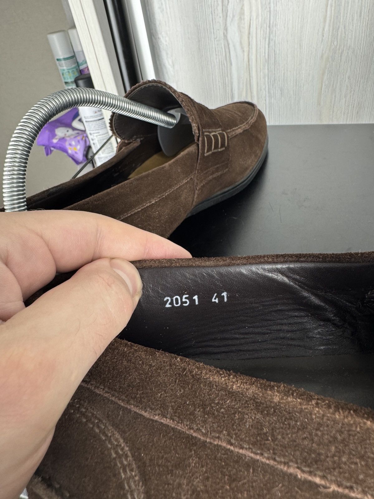 Doucal's Doucal’s brown suede penny loafers made in Italy size 41 Size US 8 / EU 41 - 17 Thumbnail