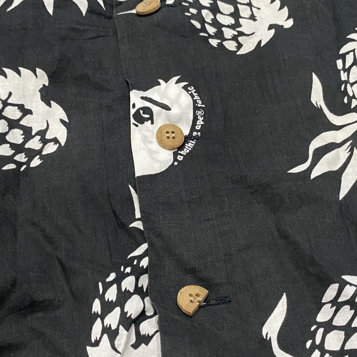 Bape Bape Pineapple Hawaiian Button Up Shirt Size US M / EU 48-50 / 2 - 4 Thumbnail