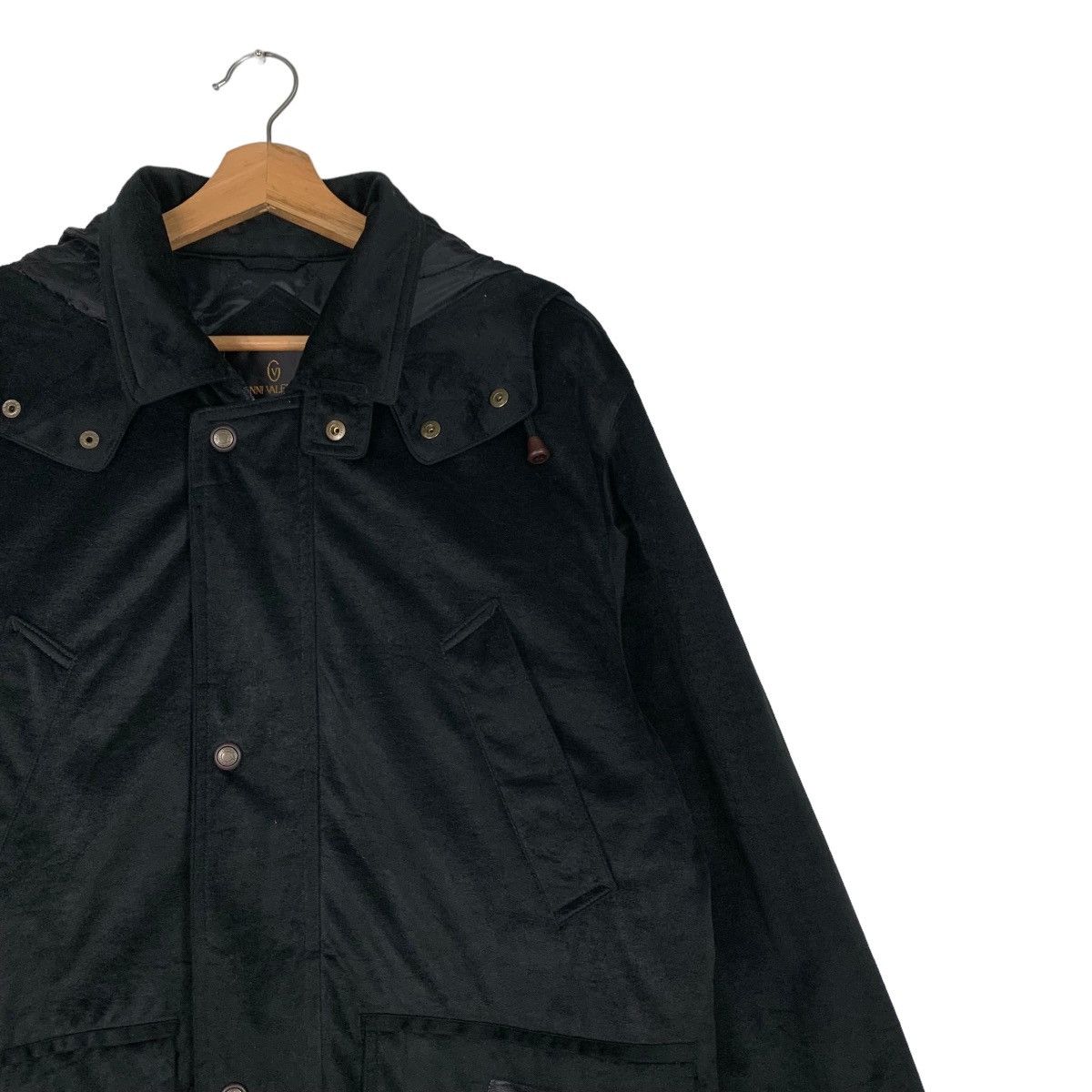 Gianni Valentino GIANNI VALENTINO Four Pocket Hooded Jacket #0648-C30 Size US S / EU 44-46 / 1 - 5 Thumbnail