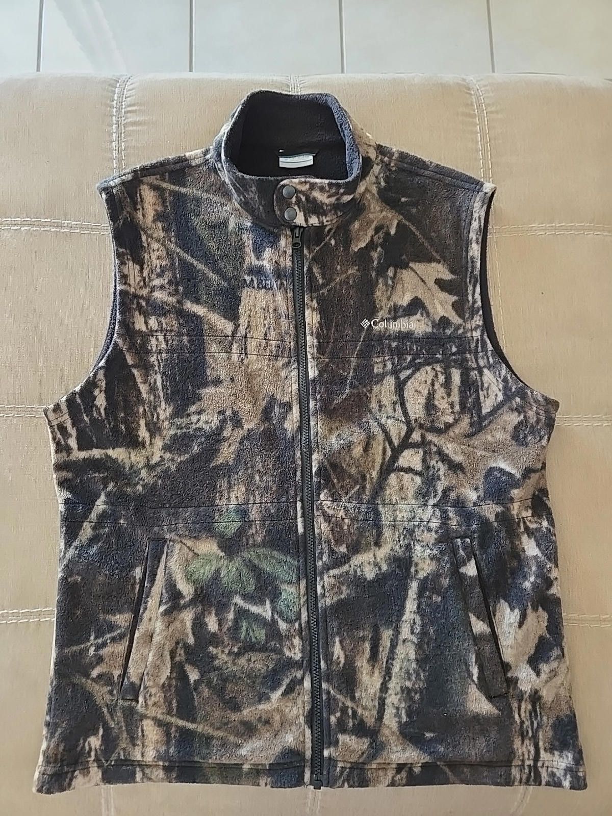 Columbia Columbia x Timberwolf Camo Fleece Vest Size Medium Size US M / EU 48-50 / 2 - 1 Thumbnail