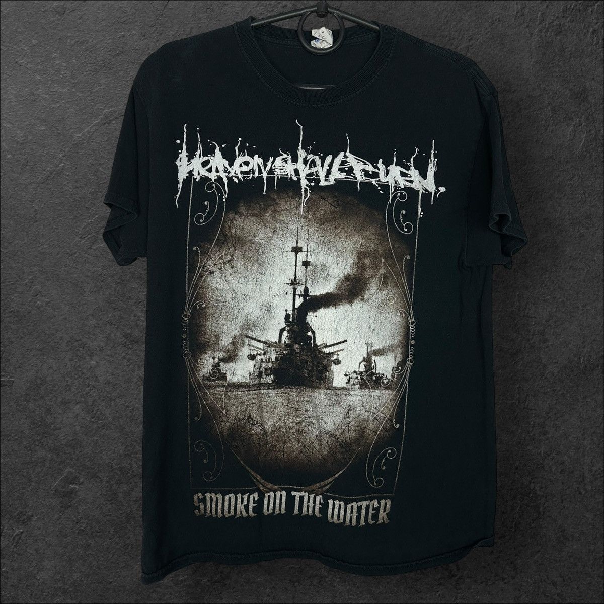 Band Tees × Vintage Heaven Shull Burn Smoke On the Water And Fire in The Sky Tee Size US M / EU 48-50 / 2 - 1 Thumbnail