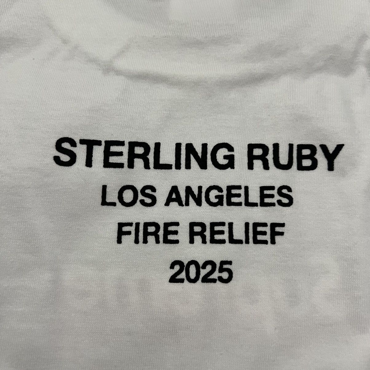 Supreme Supreme LA Relief Fire Box Logo Tee Sterling Ruby Size US M / EU 48-50 / 2 - 9 Thumbnail