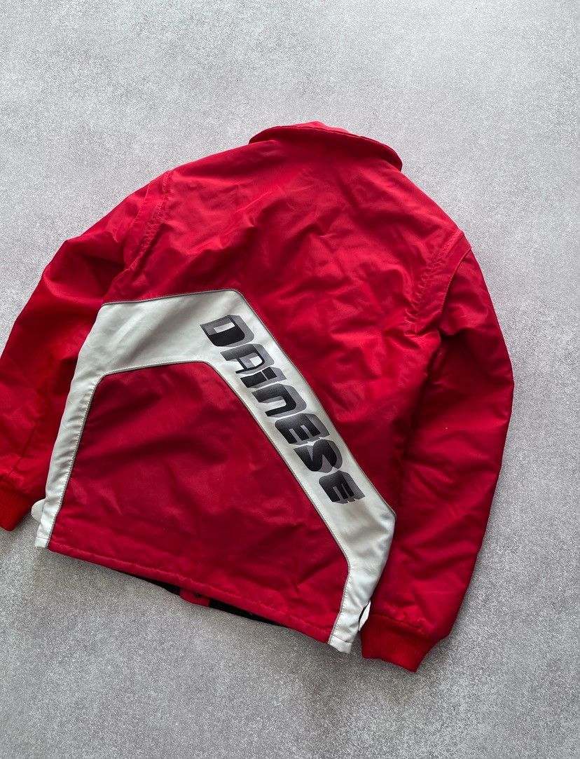 Dainese Vintage 2in1 Dainese Red Moto Modular Jacket L Y2K Size US L / EU 52-54 / 3 - 3 Thumbnail