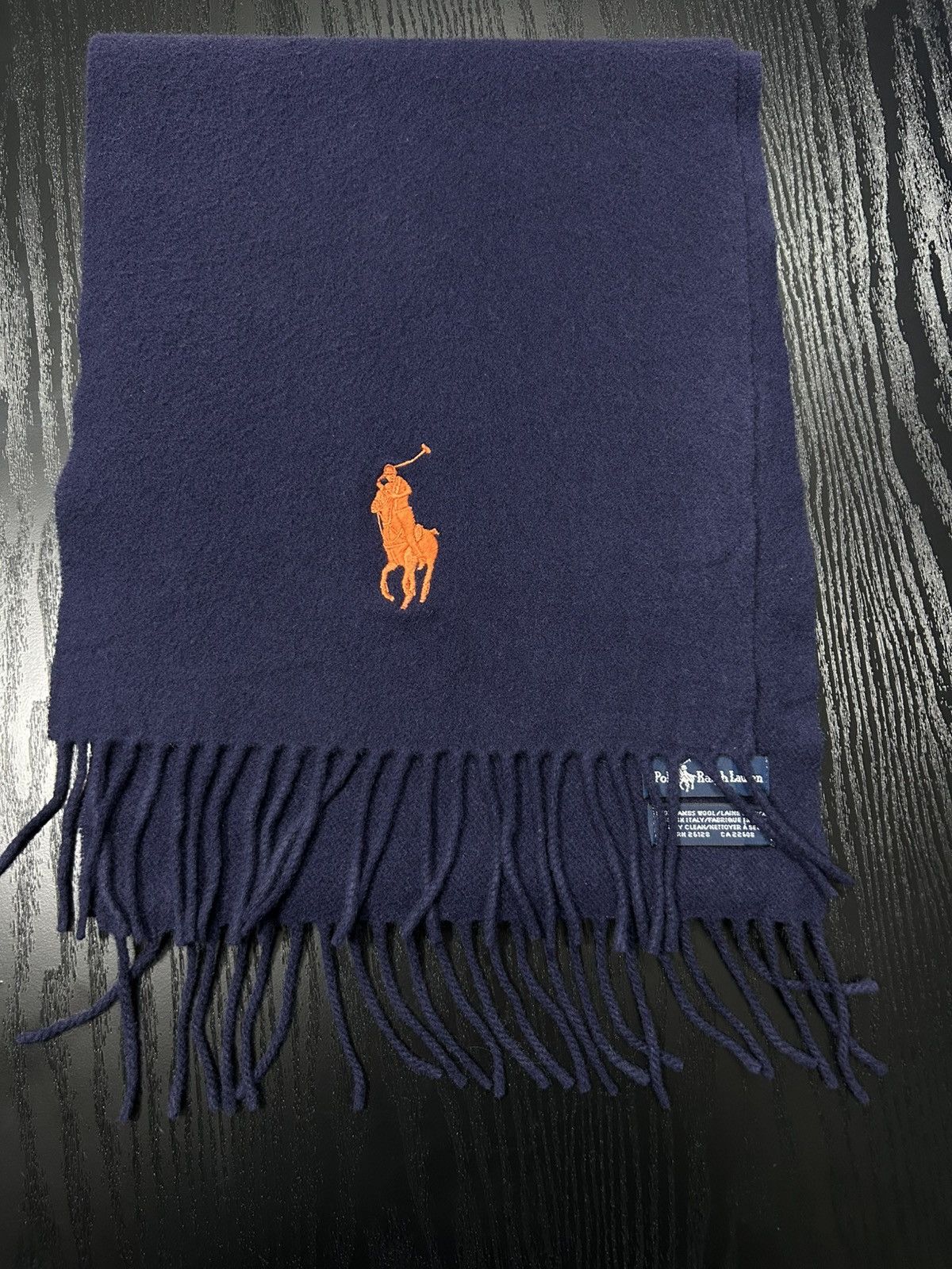 90s Polo Big Pony Scarf Wool Gloves Scarves