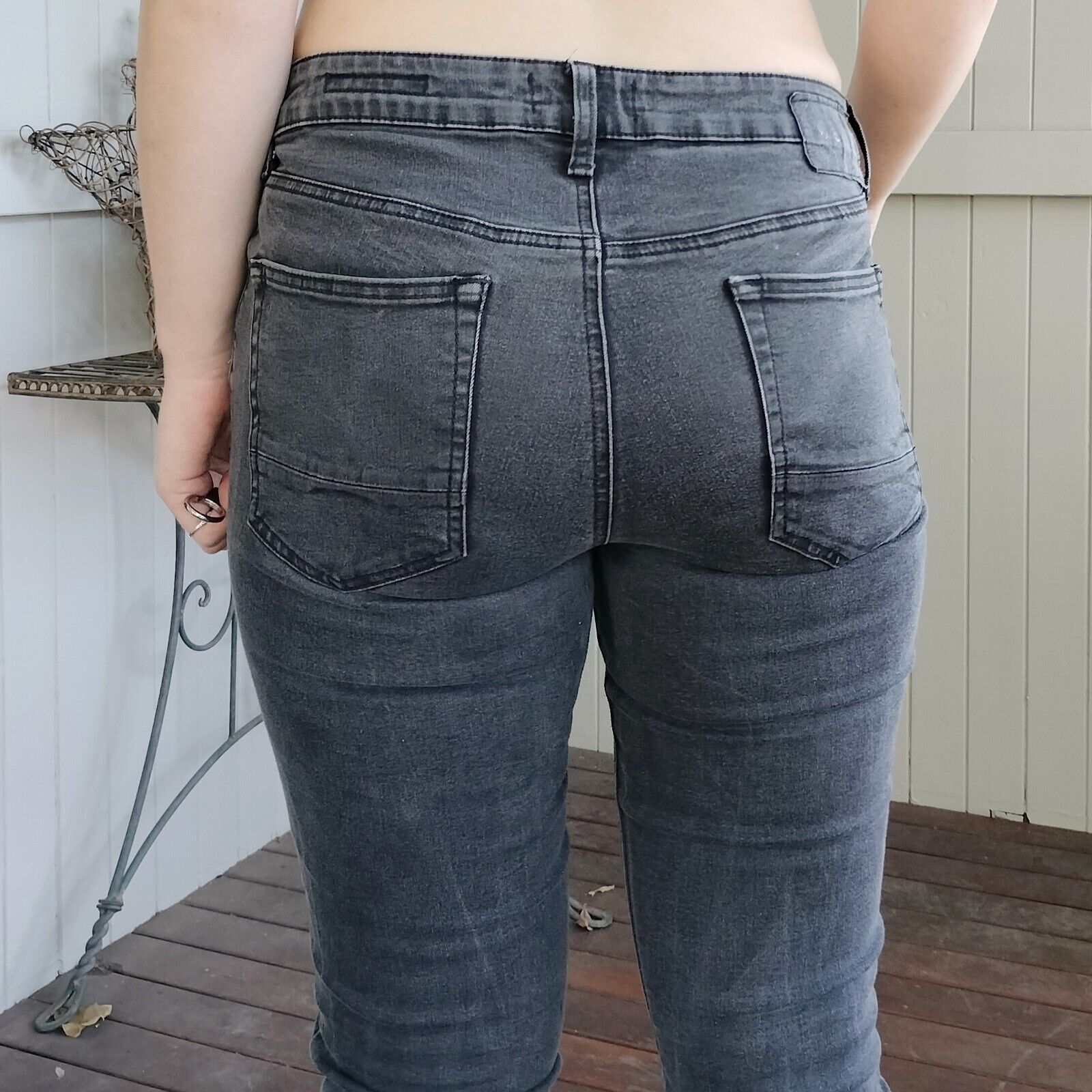 Pacsun Pacsun Mens Jeans Denim Stretch Skinny Slim Washed Faded Size US 32 / EU 48 - 7 Thumbnail