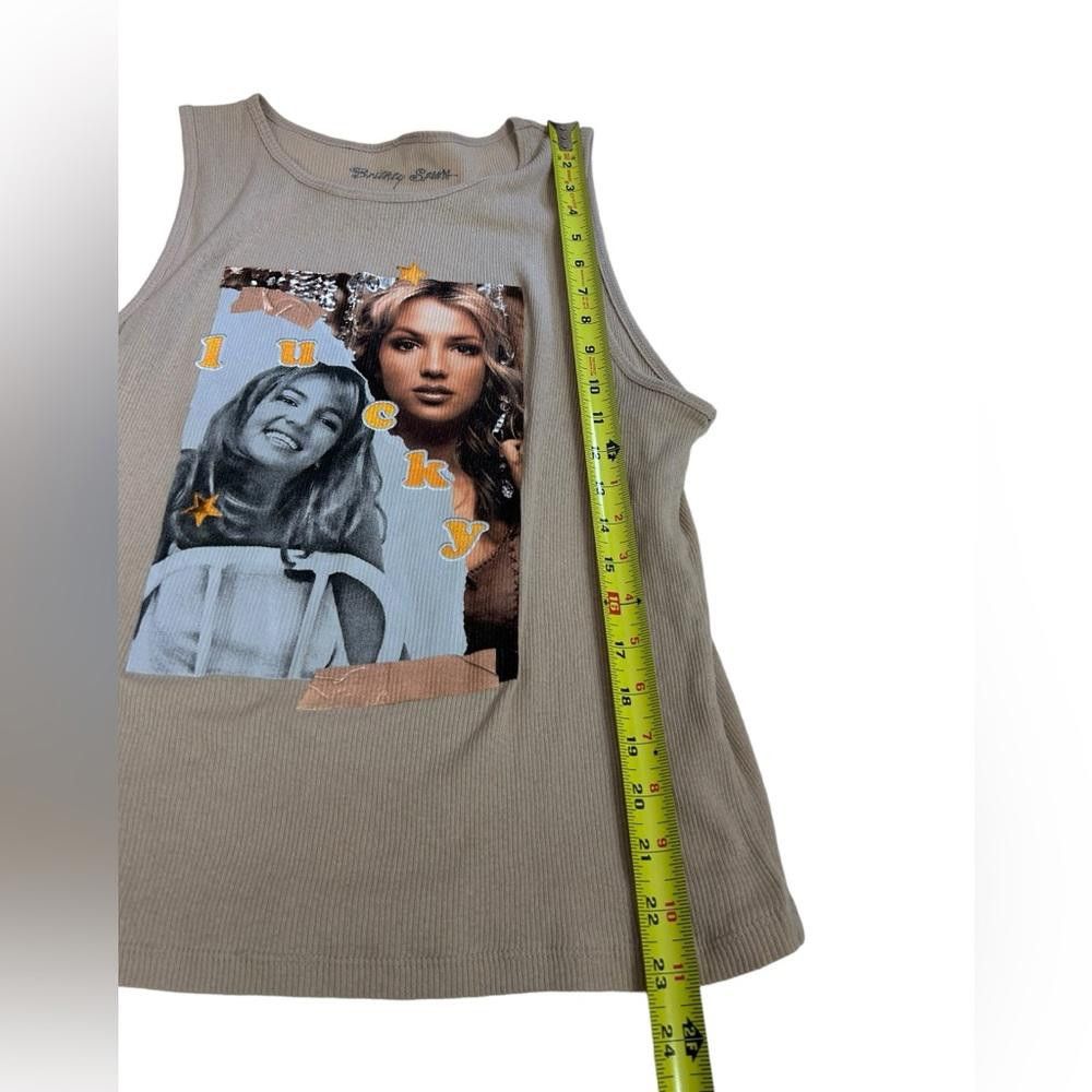 Designer Britney Spears Ribbed Tank XL Size XL / US 12-14 / IT 48-50 - 5 Thumbnail