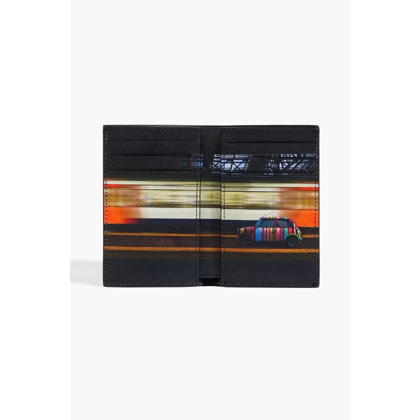 Paul Smith NWT $250 Paul Smith Mini Cooper Leather Vertical Wallet. Size ONE SIZE - 6 Thumbnail