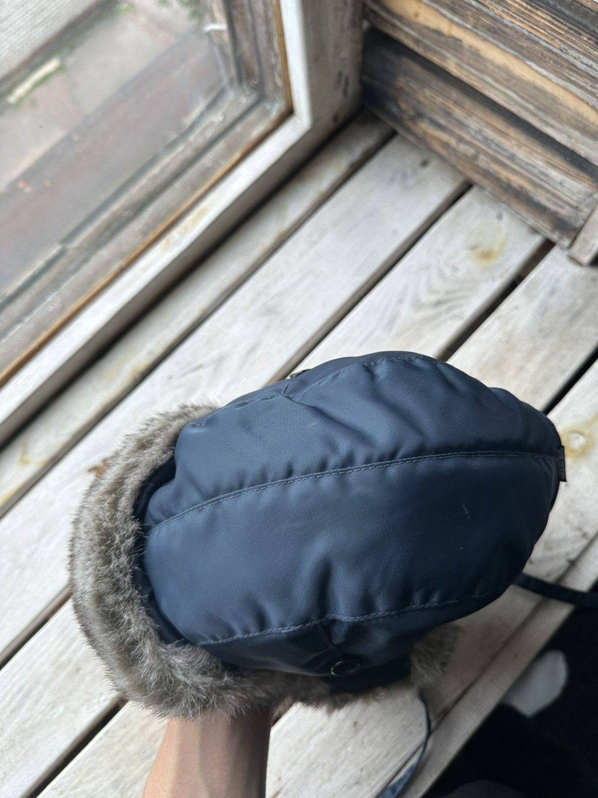 Vintage 🚨Y2K HYPE FUZZY MOHAIRE AVIATOR USHANKA HAT bubble Size ONE SIZE - 6 Thumbnail