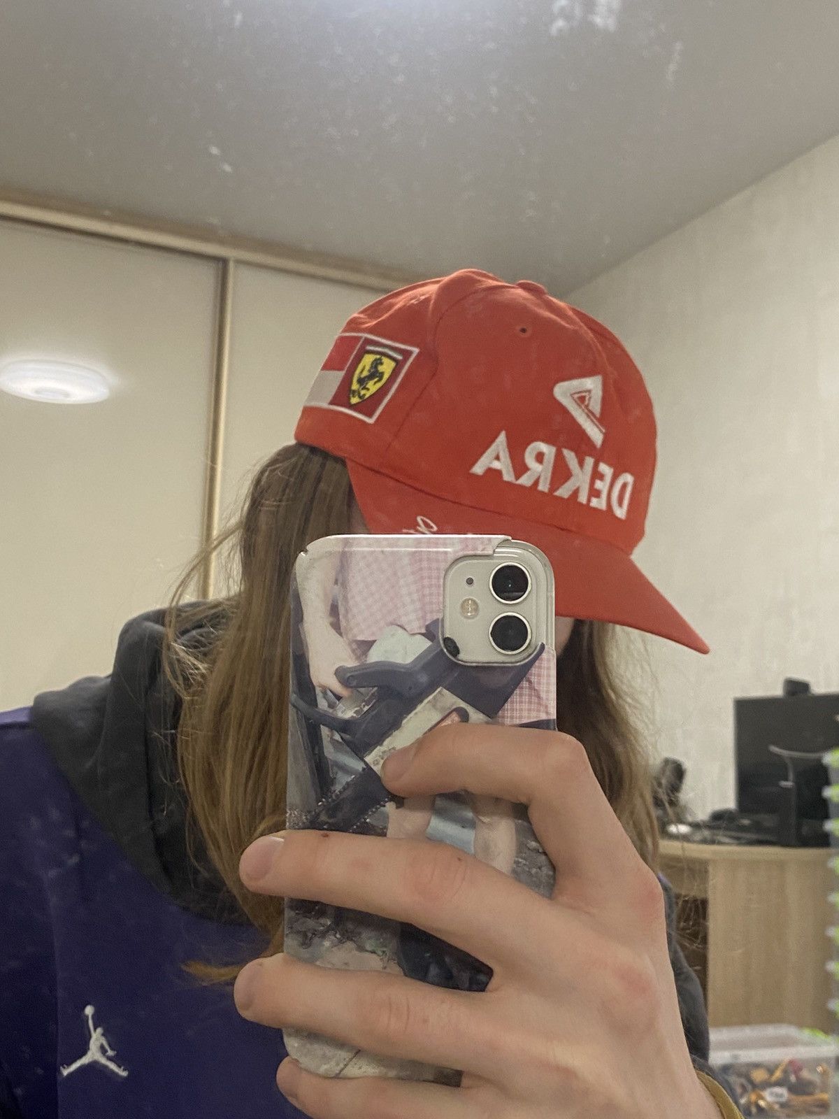 Ferrari Michael Schumacher Ferrari Vintage F1 Promo Cap Rare Retro Size ONE SIZE - 9 Thumbnail