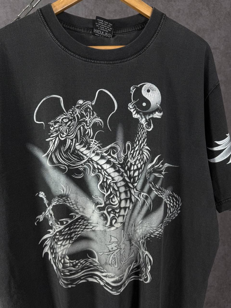 Japanese Brand Dragon Japanese overprinted tee Size US XL / EU 56 / 4 - 4 Thumbnail