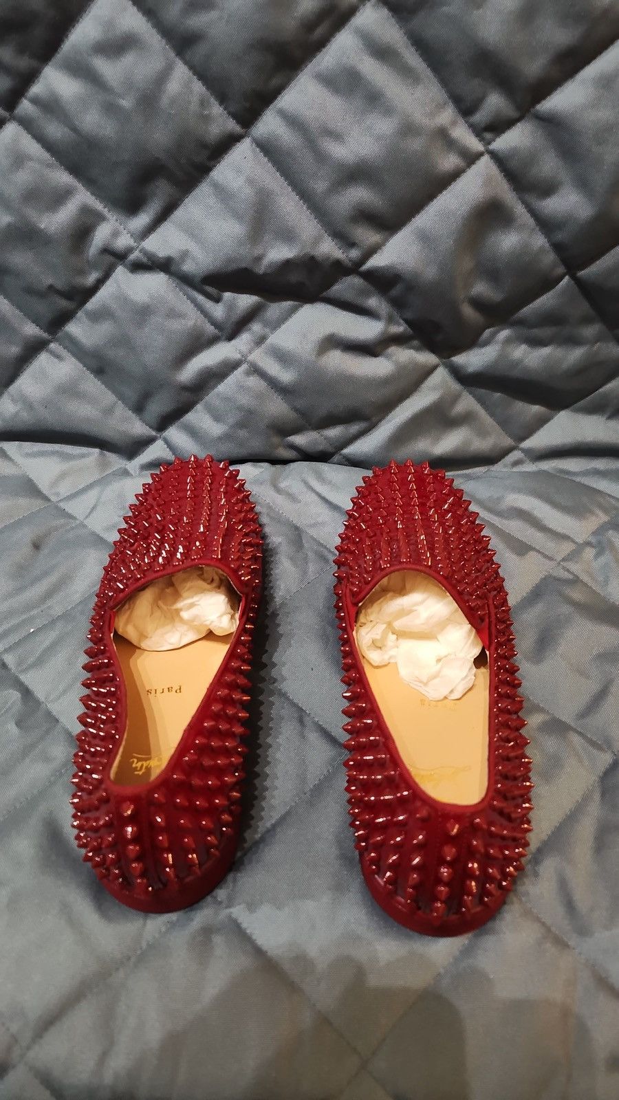 Christian Louboutin Spiked Slip-On Size US 12 / EU 45 - 4 Thumbnail