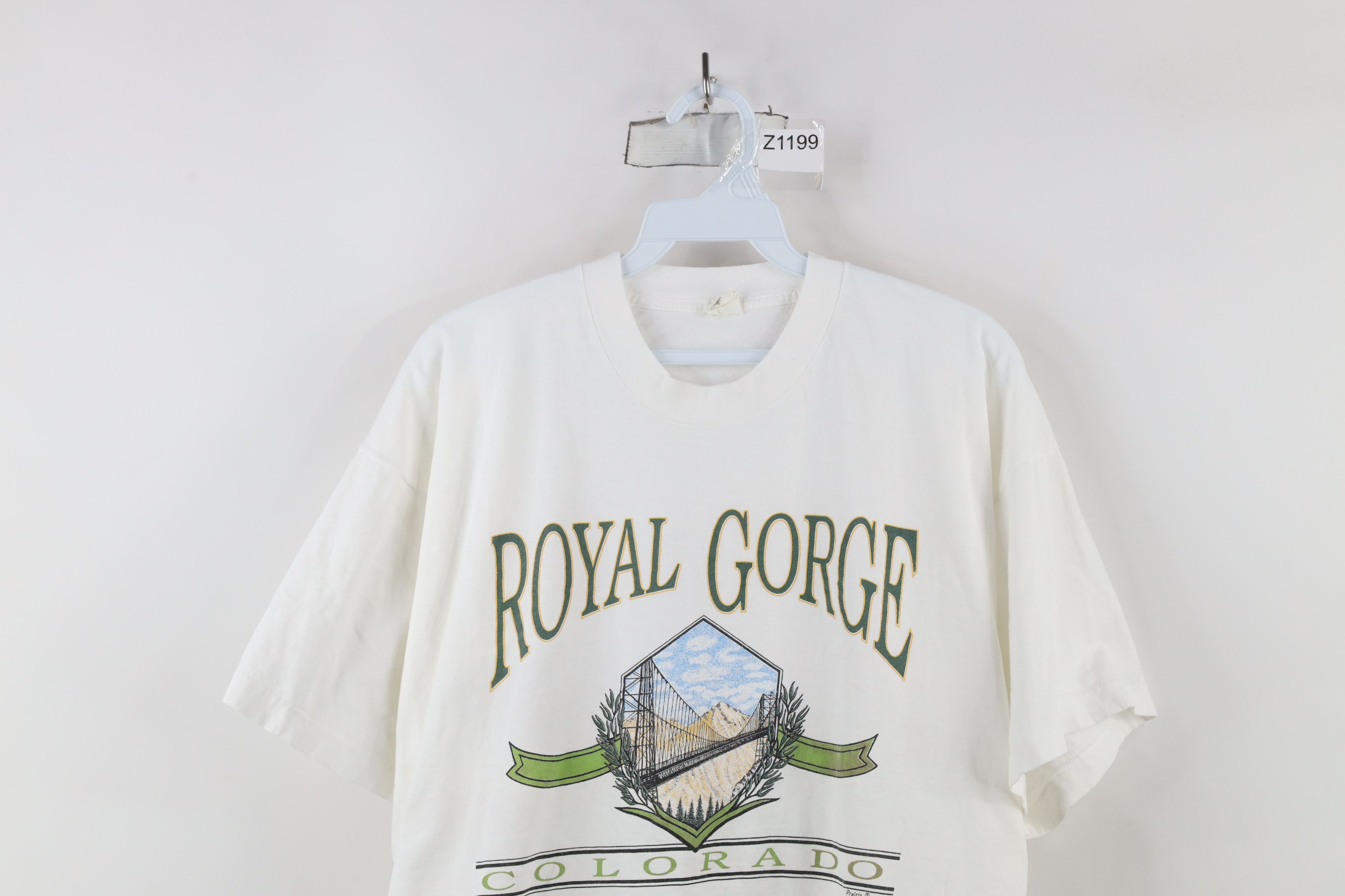 Vintage Vintage 90s Streetwear Royal Gorge Short Sleeve T-Shirt Size US XL / EU 56 / 4 - 2 Thumbnail