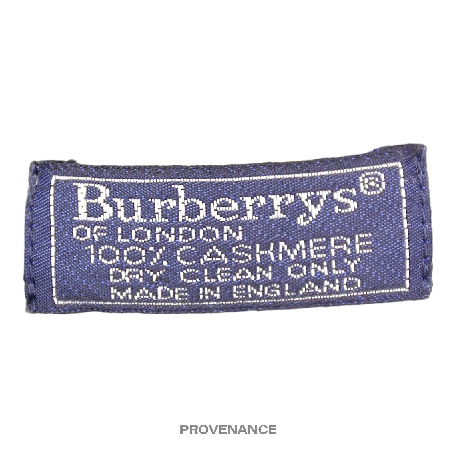 Burberry 🔴 Burberry Scarf - Nova Check Grey Cashmere Size ONE SIZE - 5 Thumbnail