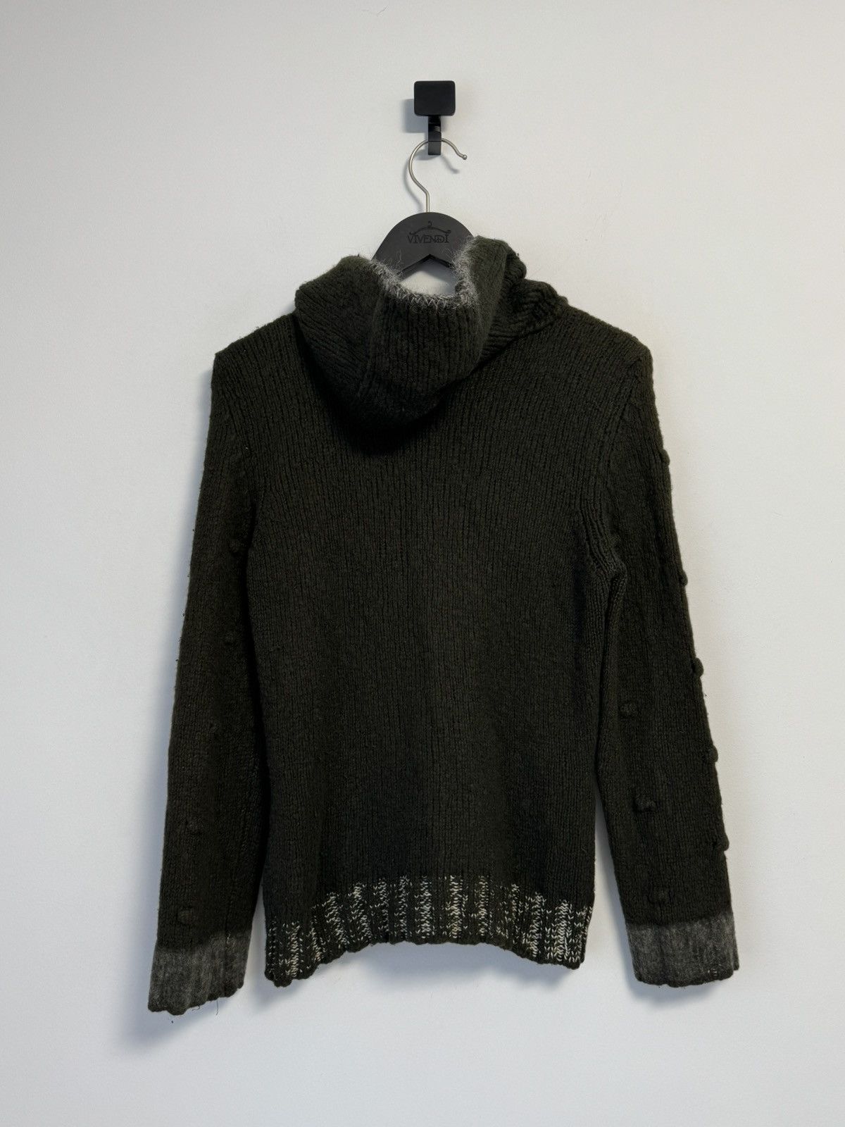 Vintage C.p Company Vintage Zip Hoodie Sweater Knitted Size M / US 6-8 / IT 42-44 - 15 Thumbnail