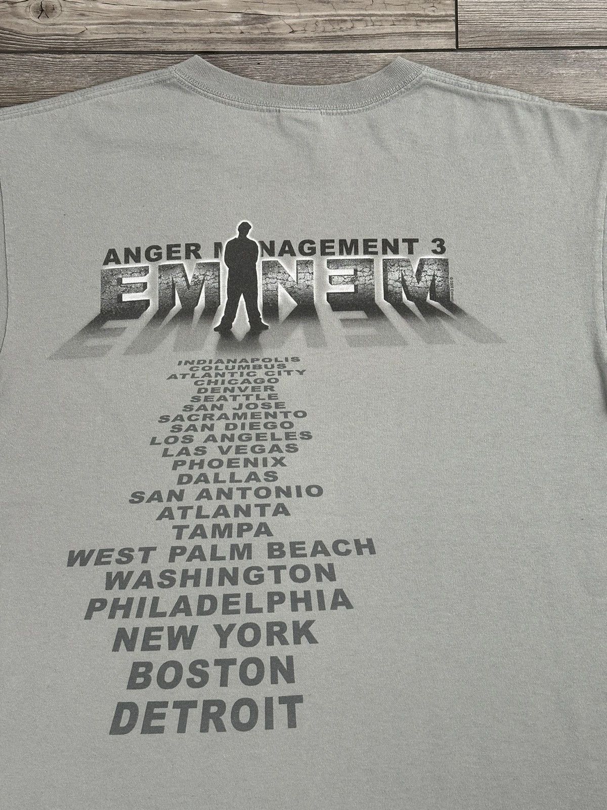 Eminem × Vintage Vintage Y2K Eminem Anger Management 3 Tour T Shirt Size US M / EU 48-50 / 2 - 4 Thumbnail