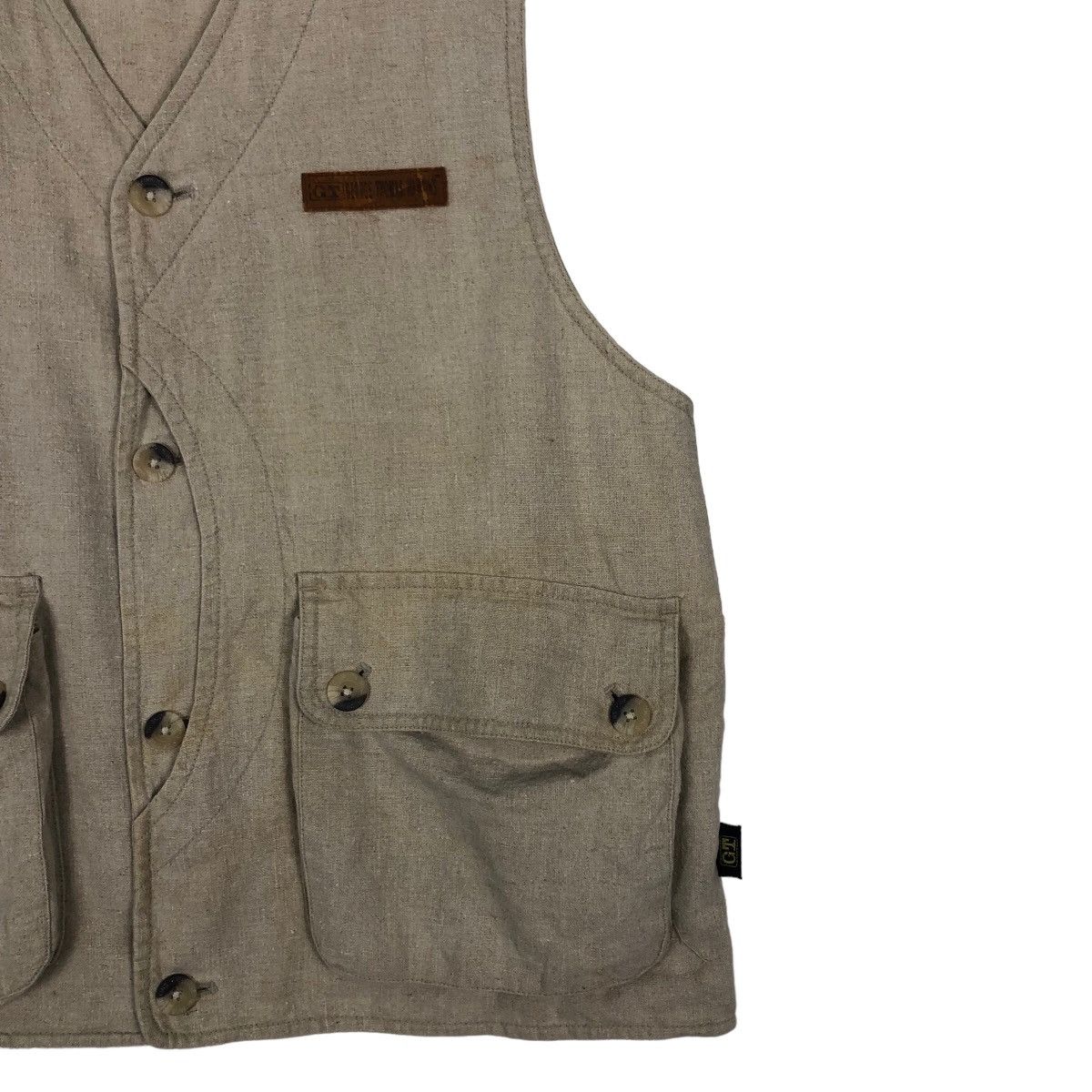 Japanese Brand 🔥Vintage Utility Vest Cargo Multi Pocket GT Thomas Hawkins Size US M / EU 48-50 / 2 - 5 Thumbnail