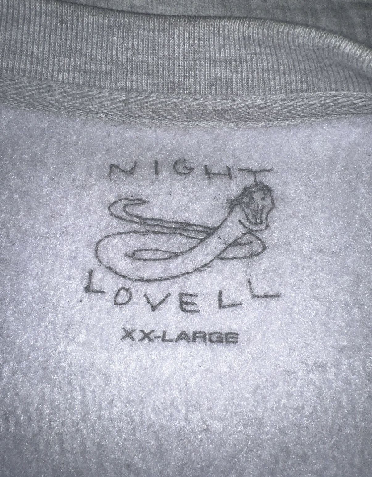 G59 Records Night Lovell Crewneck Size US XXL / EU 58 / 5 - 3 Thumbnail