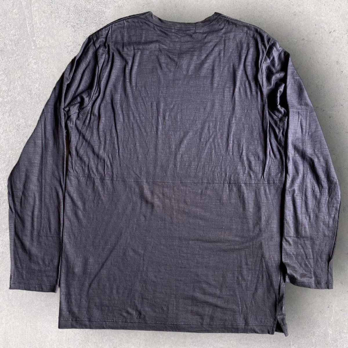 Yohji Yamamoto Y’s For Men Layer Distressed L/S Size US M / EU 48-50 / 2 - 4 Thumbnail