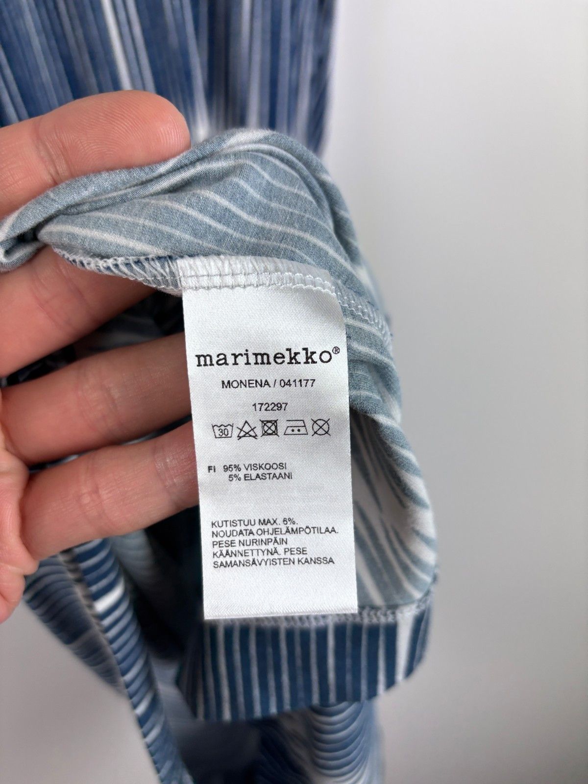 Marimekko Marimekko Monena Striped Sleeveless Dress Size ~XL Size XL / US 12-14 / IT 48-50 - 9 Thumbnail