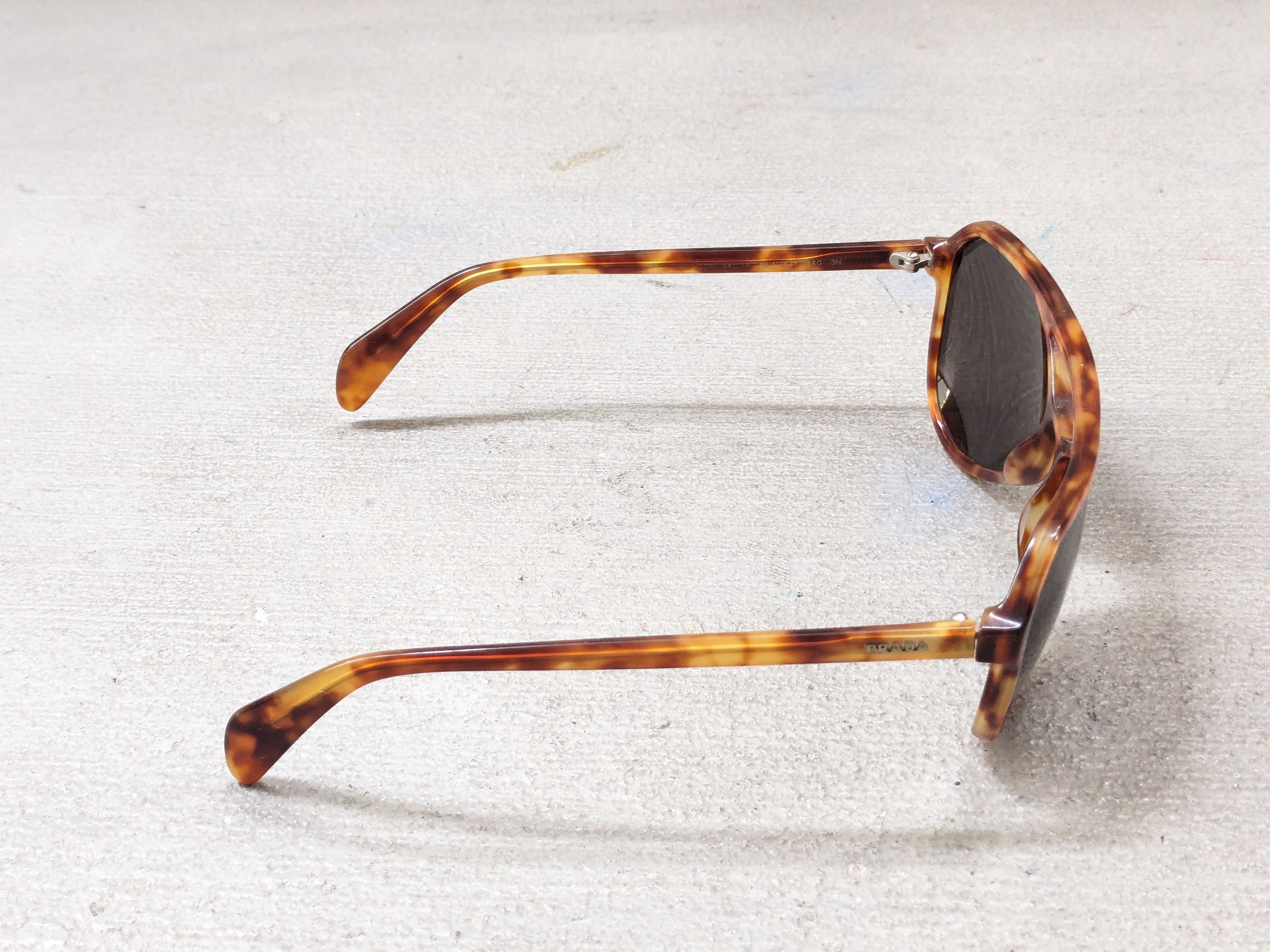Prada Prada Sunglasses SPS 22R Brown Havana Tortoise Green Size ONE SIZE - 2 Thumbnail
